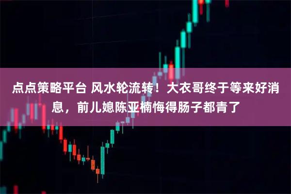 点点策略平台 风水轮流转！大衣哥终于等来好消息，前儿媳陈亚楠悔得肠子都青了